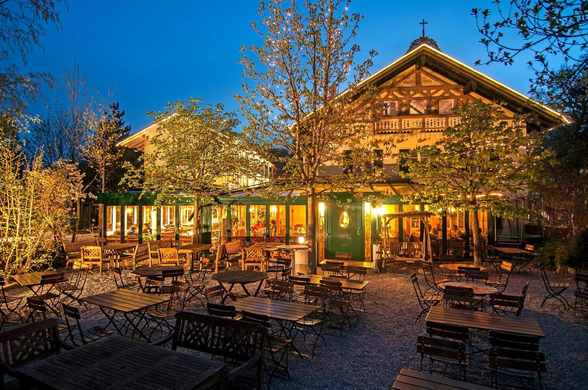Landhaus Café Restaurant&Hotel Wolfratshausen Exterior foto