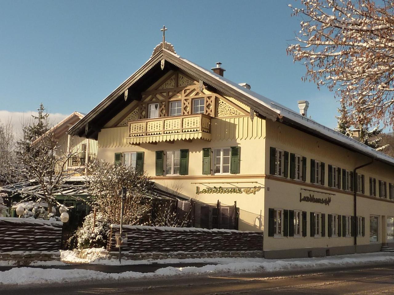 Landhaus Café Restaurant&Hotel Wolfratshausen Exterior foto